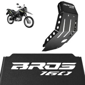 Peito de Aço Preto HONDA NXR BROS 160